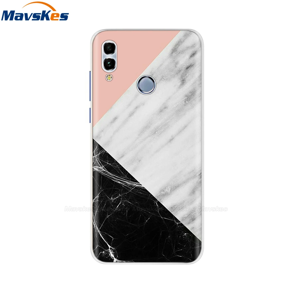 9 Huawei Honor 10 Lite чехол мягкий силиконовый милый ТПУ задняя крышка для Fundas huawei P Smart /Honor 10 удобный телефонный футляр сумки - Цвет: 9