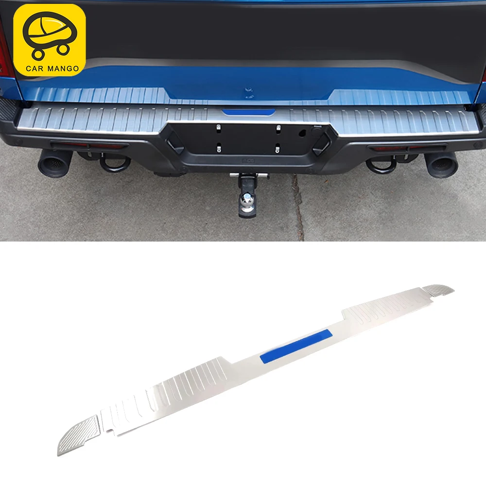

CarMango for Ford F150 2015-2020 Auto Car Styling Rear Door Trunk Fender Protector Sill Pad Cover Frame Sticker Accessories