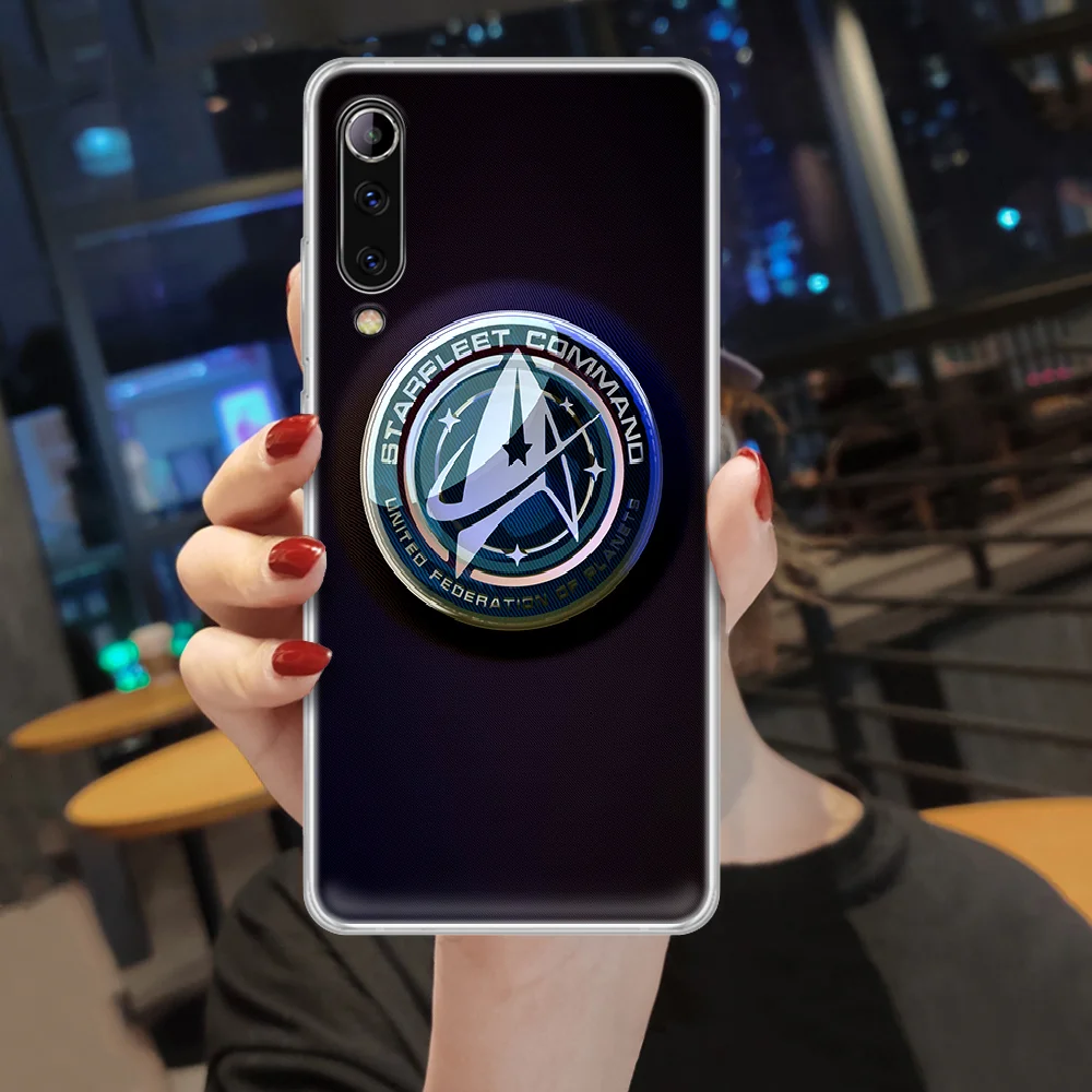 

Star Trek rocket logo Phone Case cover For XIAOMI redmi note K 4 5 6 7 8 9 10 20 30 3 A X Pro ultra transparent waterproof trend