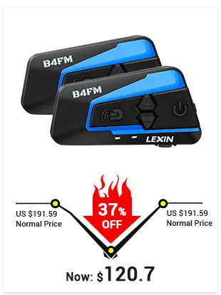 2 шт. Lexin 4 способа пересеченной местности, мотоцикл Bluetooth шлем гарнитуры домофон, FM, BT, интеркомуникатор, наушники MP3 interfone