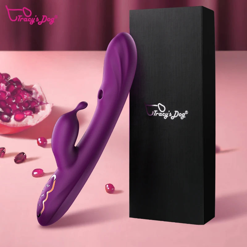 Tracy&rsquo;s Dog G-Spot Rabbit Vibrating With Clitoral Sucking 
