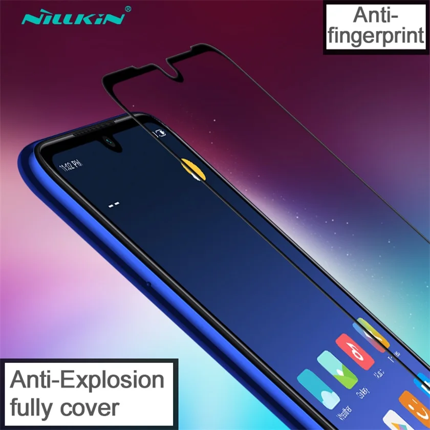 Закаленное стекло для Xiaomi Redmi Note 7 7S Nillkin CP + Взрывозащищенная полноэкранная