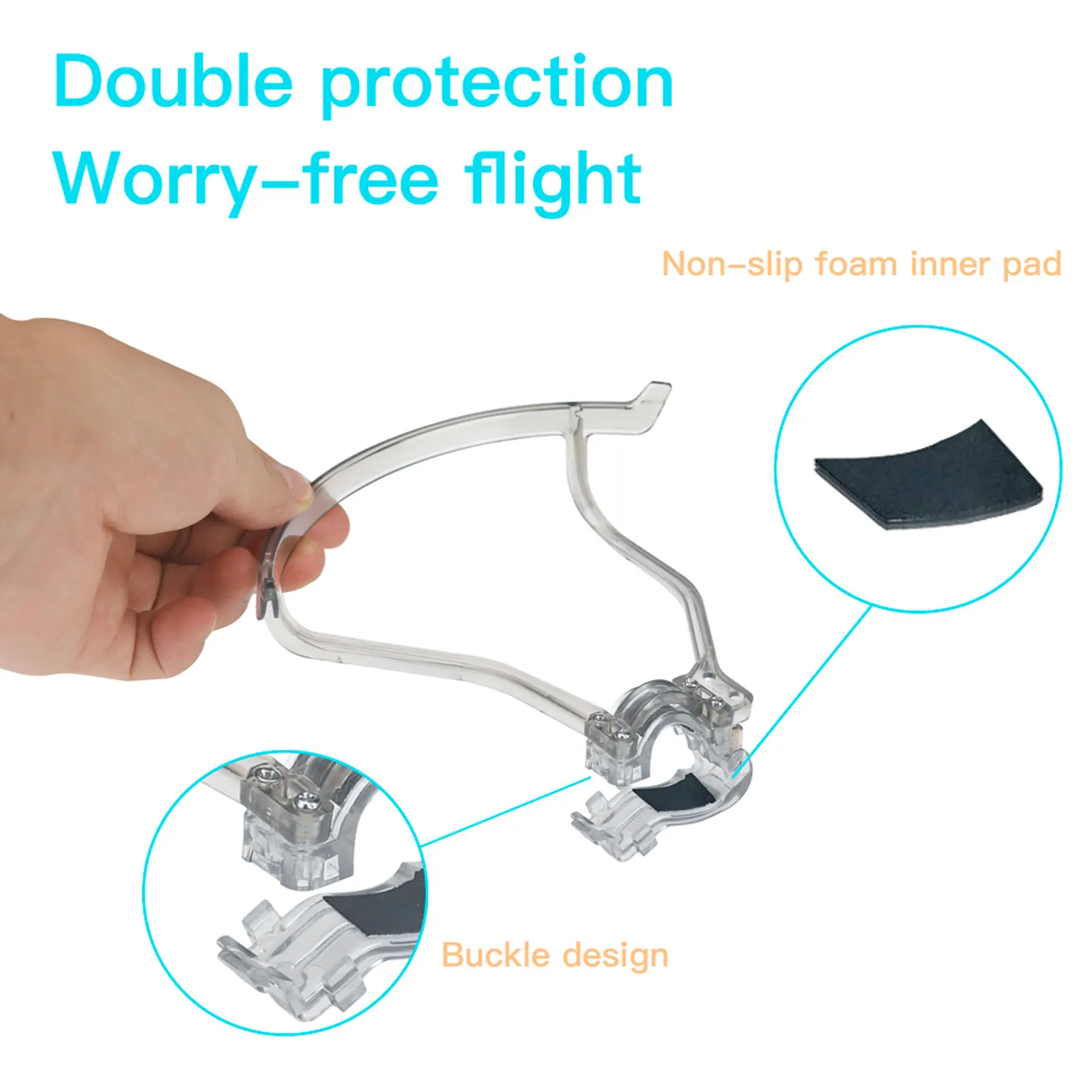 Защита пропеллера DJI FPV кольца для защиты от столкновений нарукавники эффективно