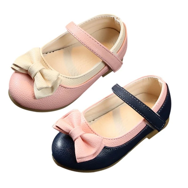 

Baby Girl Autumn Children Shoes Breathable Bowknot Anti-Slip Casual Sneakers Toddler Soft Soled Walking Shoes