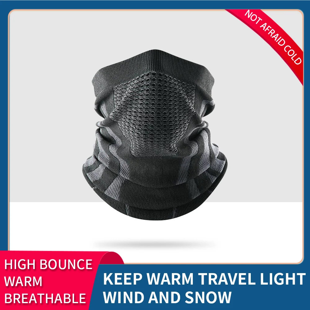 Winter Face Bandana Thermal Mask Cover Snowboard Ski Neck Warmer Gaiter Cycling Bicycle Tube Scarf Sports Hiking Half Mask winter face mask bike accessories sport training ski mask cover scarf bicycle cycling bandana