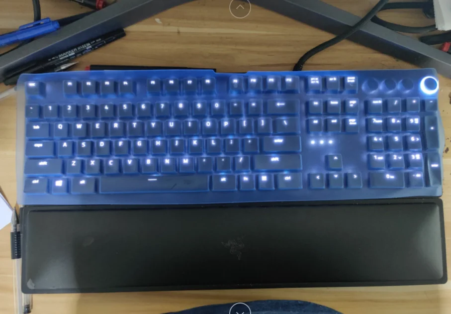 Водонепроницаемый и пылезащитный прозрачный защитный чехол для клавиатуры Razer