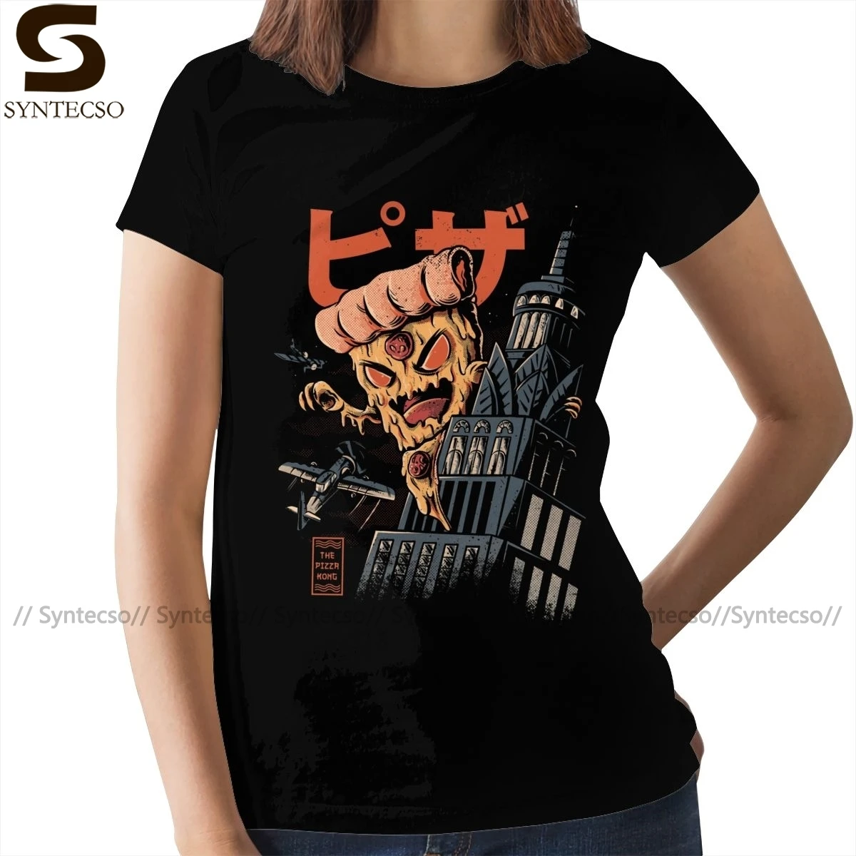 

Женская футболка с коротким рукавом, 100 хлопок, с принтом