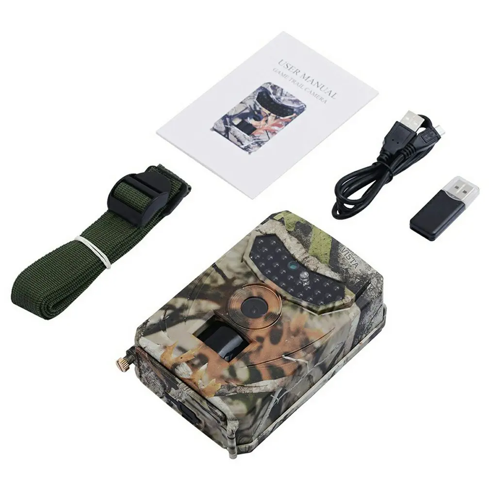 

PR-100 Hunting Camera Photo Trap 1080P Wildlife Trail Night Vision Trail Thermal Imager Video Cameras for Hunting Scouting Game