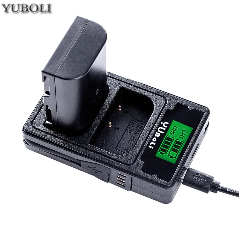 DMW-BLF19 DMW BLF19PP BLF19 BLF19E аккумулятор + ЖК-дисплей двойное зарядное устройство для Panasonic