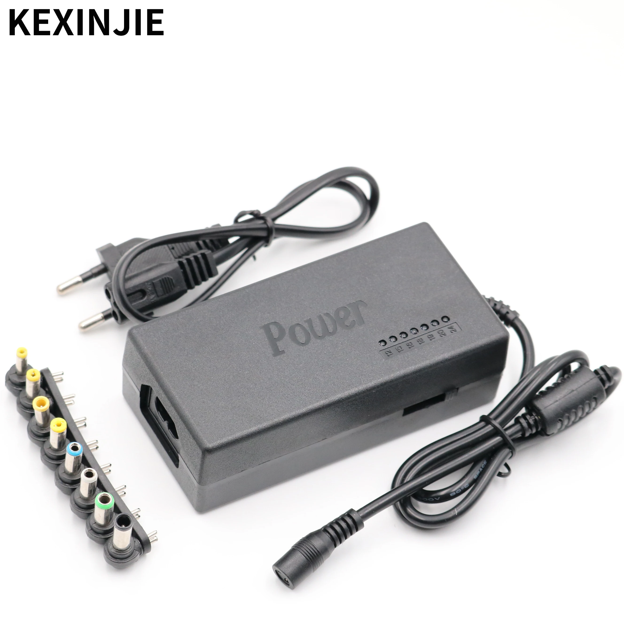 Универсальный адаптер для ноутбука светодиодный Регулируемый источник питания