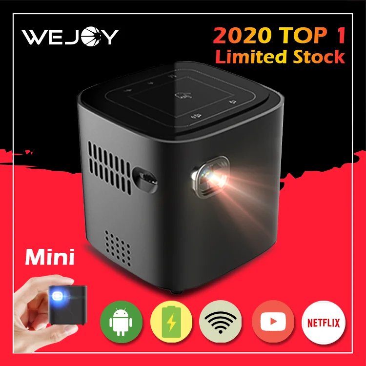 Мини проектор Wejoy Full HD 4K кукубик Android DL S12 Pico карманный Тор|smart phone projector|led projectormini led