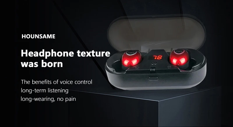 Leic Bluetooth V5.0 беспроводные наушники TWS Handsfree наушники спортивные наушники игровая гарнитура для встречи Noice набор для уменьшения головы