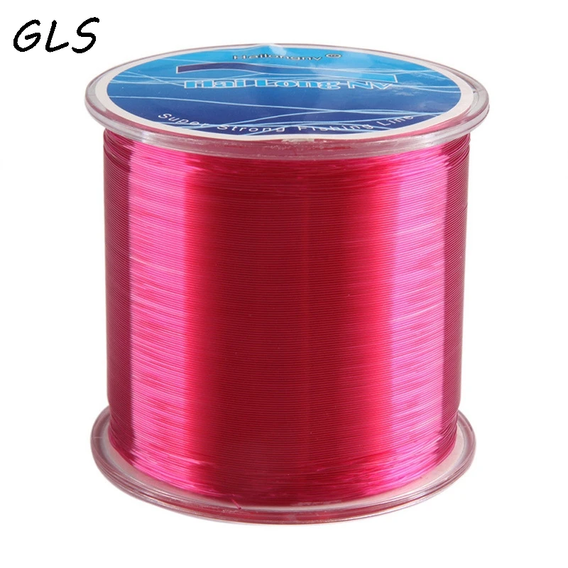 Нейлоновая рыболовная леска 500 м экстремально прочная однонитевая для ловли