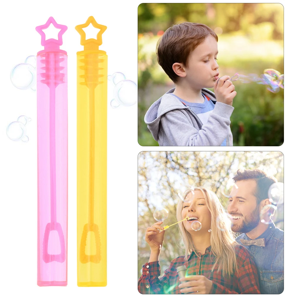 

12Pcs/set Empty Bubble Soap Bottles Wedding Birthday Party Decoration Children's Toy Bubbles Maker Kids Outdoor Fun Bubble Toy