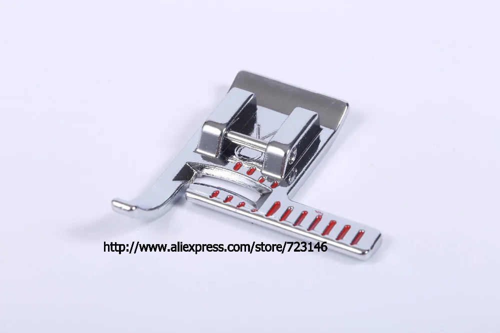 

SA189 Vertical Stitch Alignment Foot Feet Domestic Sewing Machine Part Accessories for Brother Juki Singer janome babylock