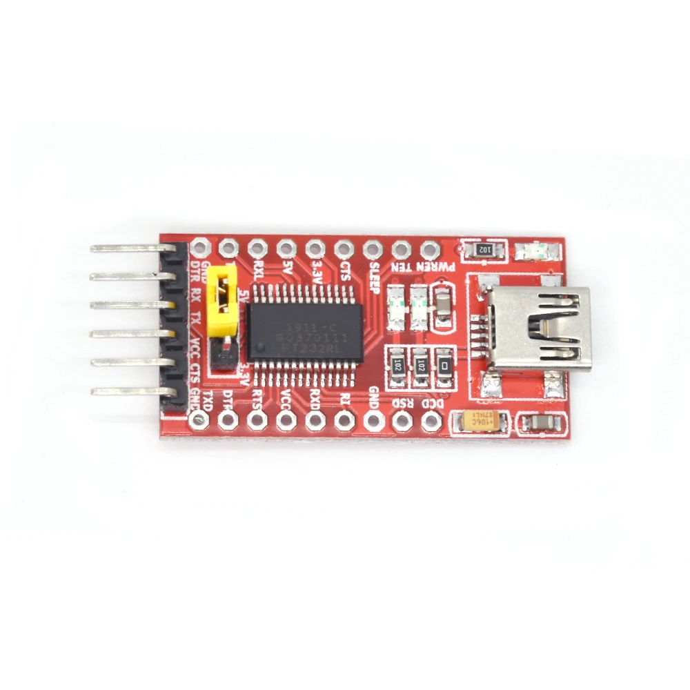 Модуль последовательного адаптера WAVGAT FT232RL FTDI USB 3 В 5 в TTL для мини порта Arduino FT232.