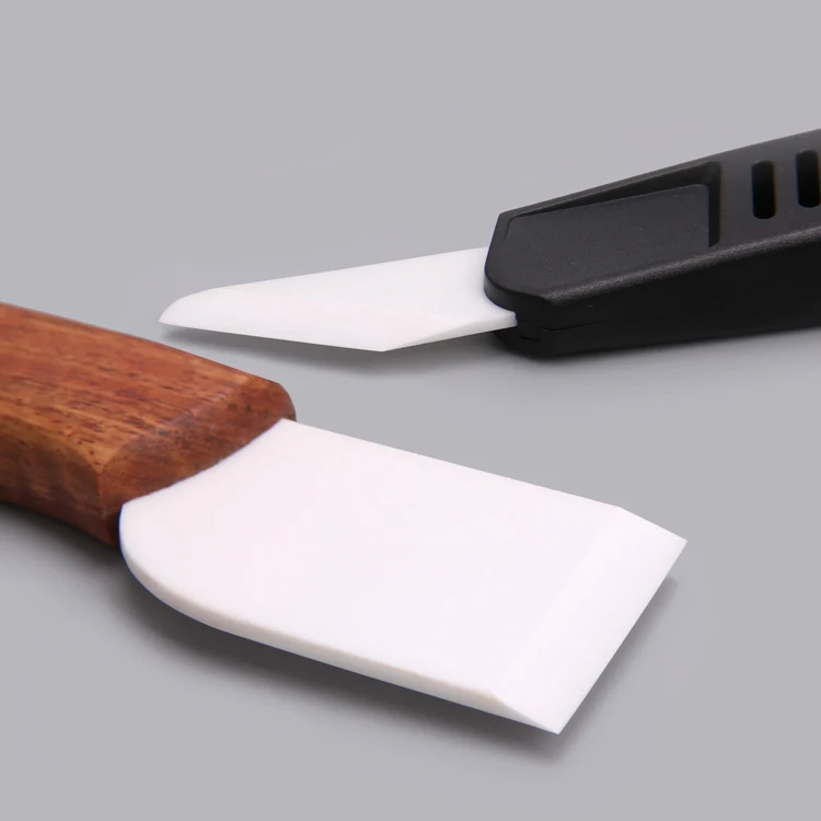 

28/36mm Leather Craft Tool Paper Cutter Knife Carving Tool DIY Handmade Leather Trimming Knife Ceramic Cutting Knife