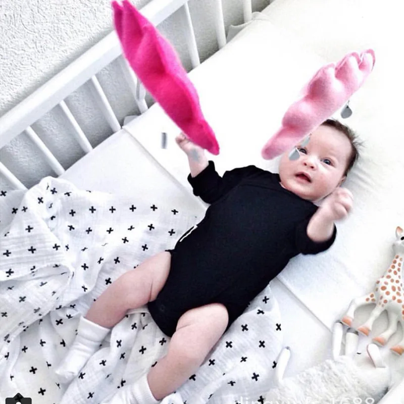 

Baby Summer 100%Muslin Cotton Duble Layer Baby Towel Newborn Blanket Baby Swaddle Infant Wrap 120x120cm