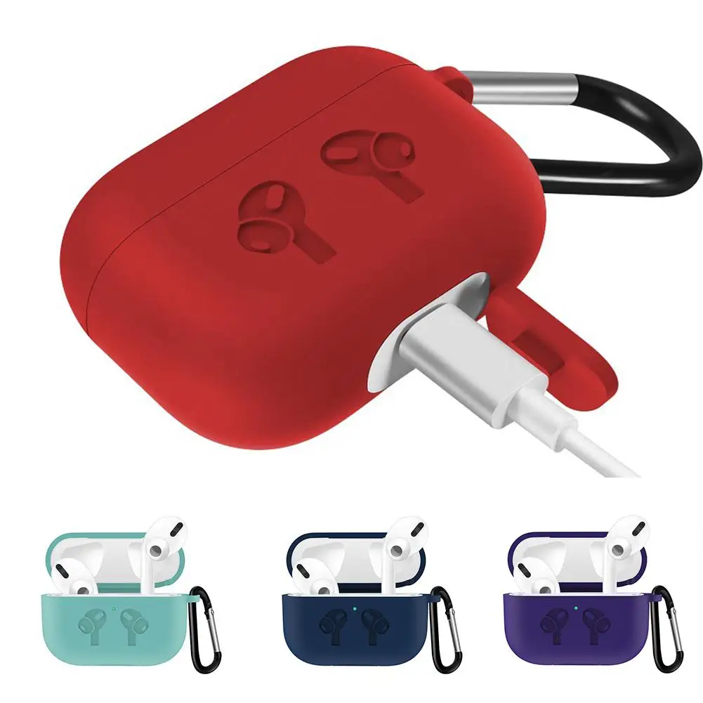 Универсальный силиконовый портативный чехол для наушников fal защитный Air Pods с