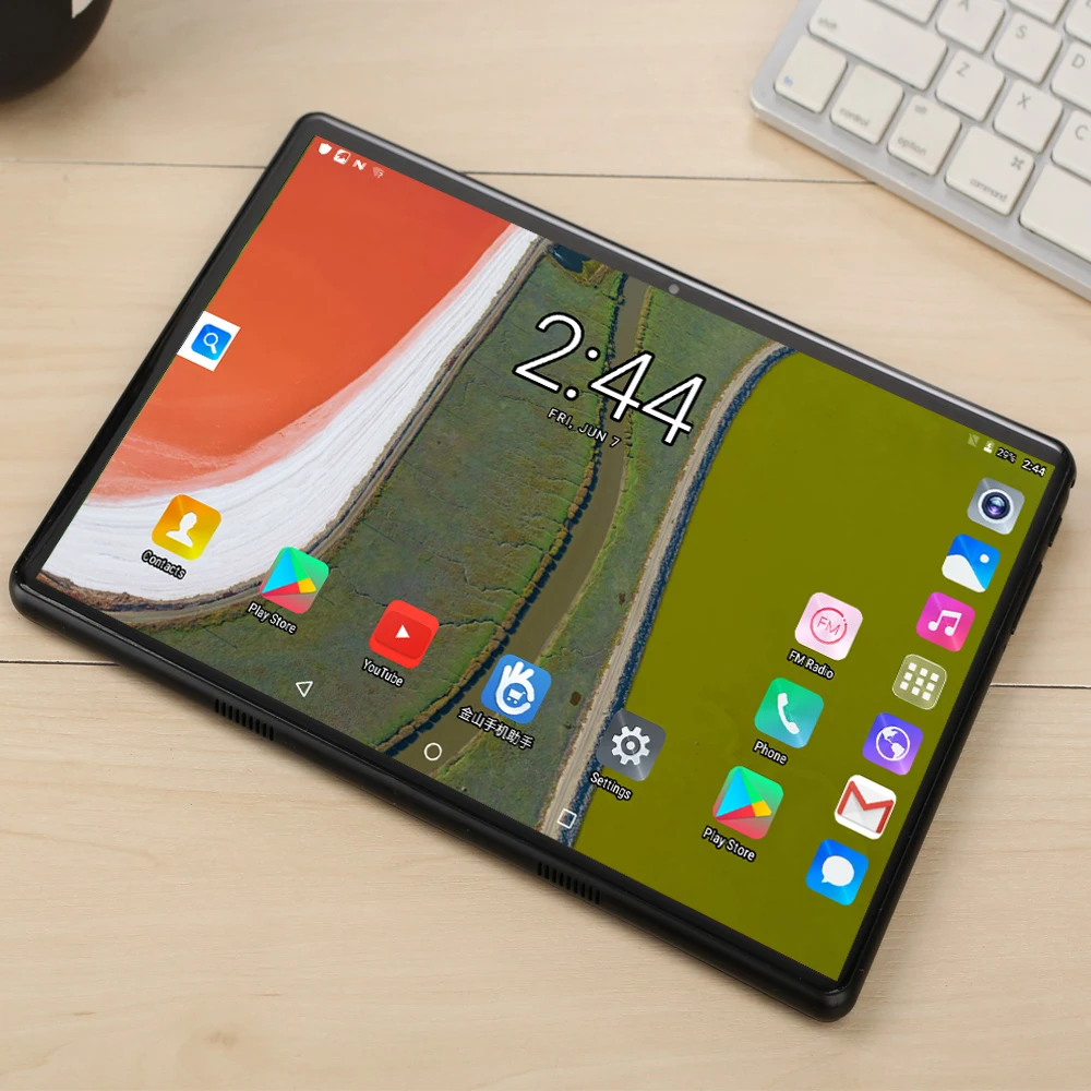 BDF планшет 10 дюймов Android 9,0 планшетный ПК 10/10 ядерный планшет 8 ГБ/128 Гб Две sim-карты 3g/4G LTE телефон планшет 7 8 9 10 таб