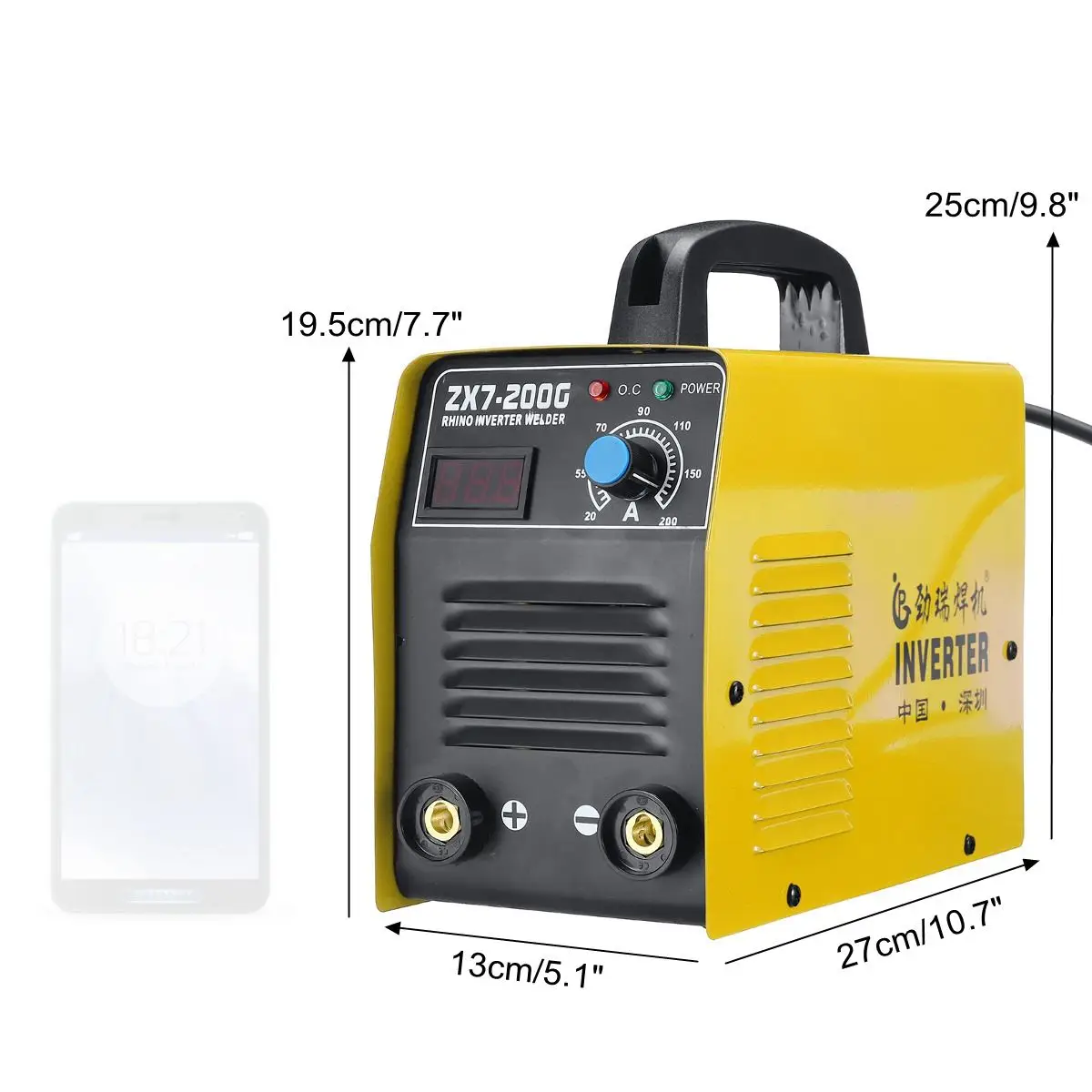 

Welding Machine ZX7 Portable Mini Electric Welder Semiautomatic Welding Reverse Welder for Welding Electric Work MMA ARC