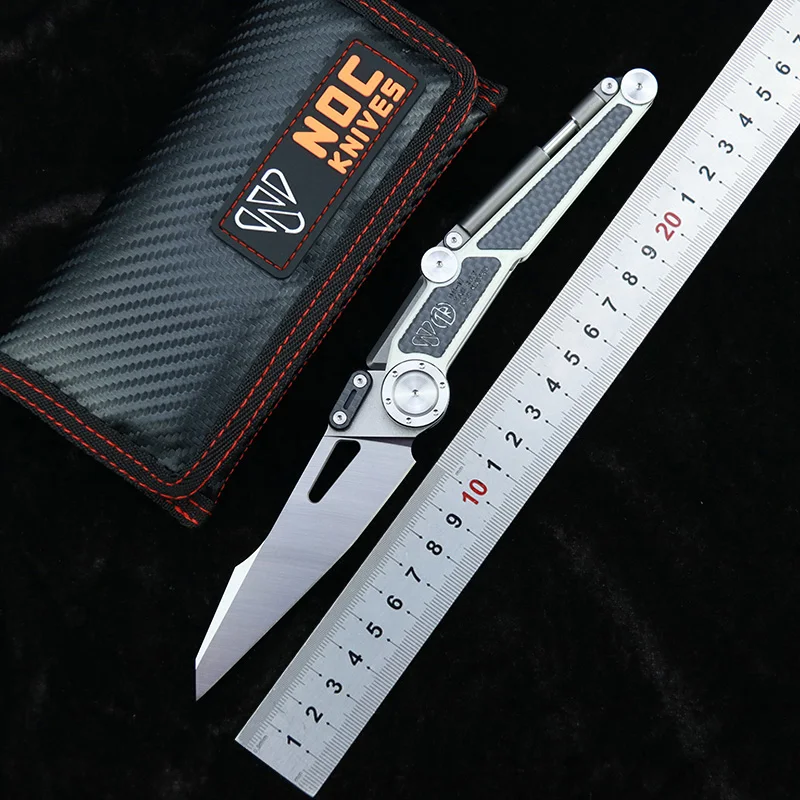 Складной нож DG11 NOC тактический карманный Клинок с лезвием 440C и рукояткой из G10 для