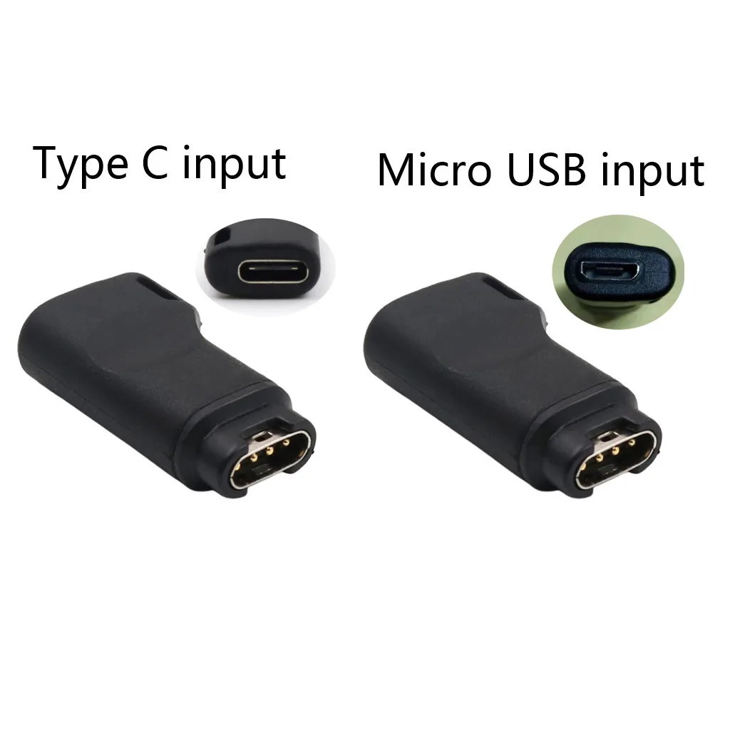 Зарядный преобразователь с разъемом USB Type-C на 4 контакта для-Garmin Forerunner 945 vivoactive3