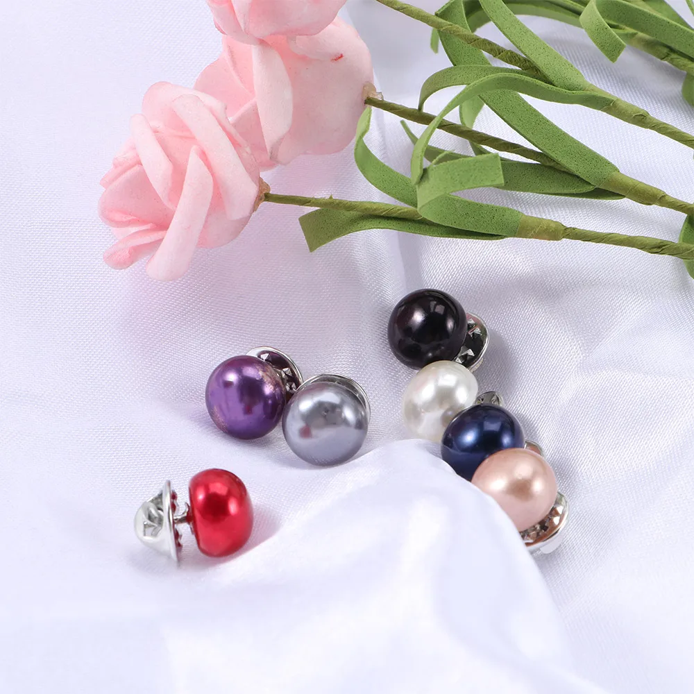 2020 Fashion Charming Brooch Imitation Pear Shaped Pins Elegant Small Round Brooches for Women Scarf Jewelry Accessories | Украшения и