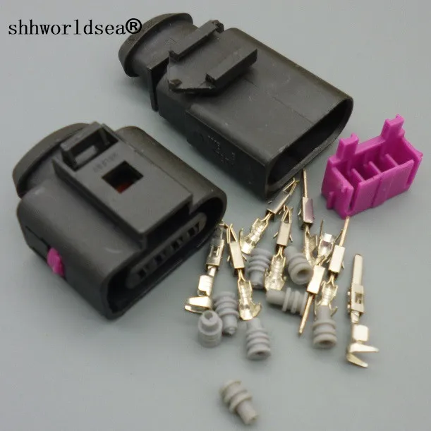 Shhworldsea 4 контакта 1,5 мм 1J0973804 1J0973704 1717893 автоматический датчик температуры Водонепроницаемый Электрический проводной разъем для автомобиля грузовика