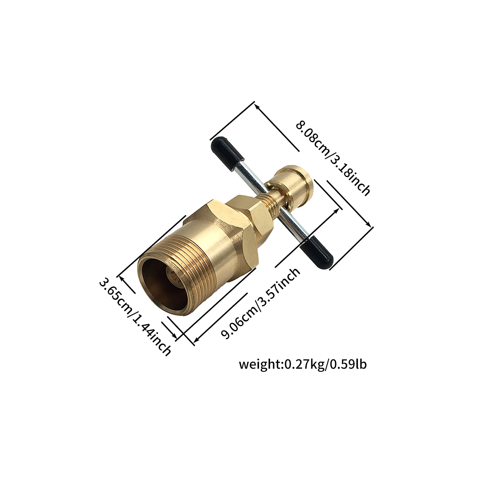 

Brass Pipe Remove Tool Durable Corrosion-Resistant Anti-Oxidation Olive Remove Fitting for Installation Copper Pipe Repair