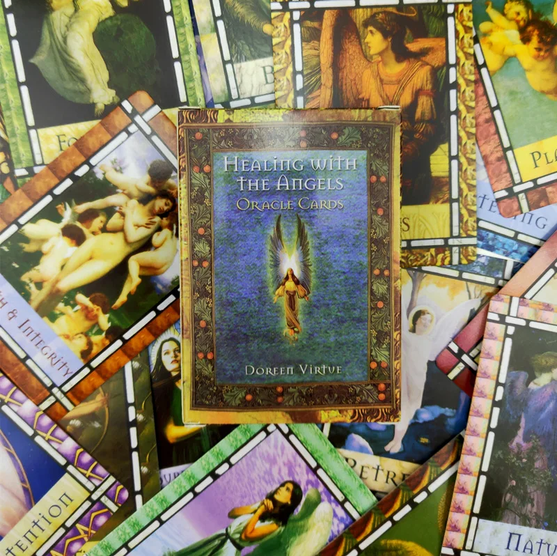 

English Oracle Card Divination Card Healing With The Angels Healing With The Angels