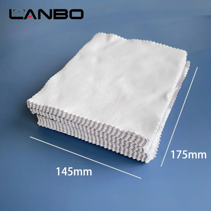 145*175mm Microfiber Glasses Cleaning Cloth For Lens Phone Screen Cleaning Wipes