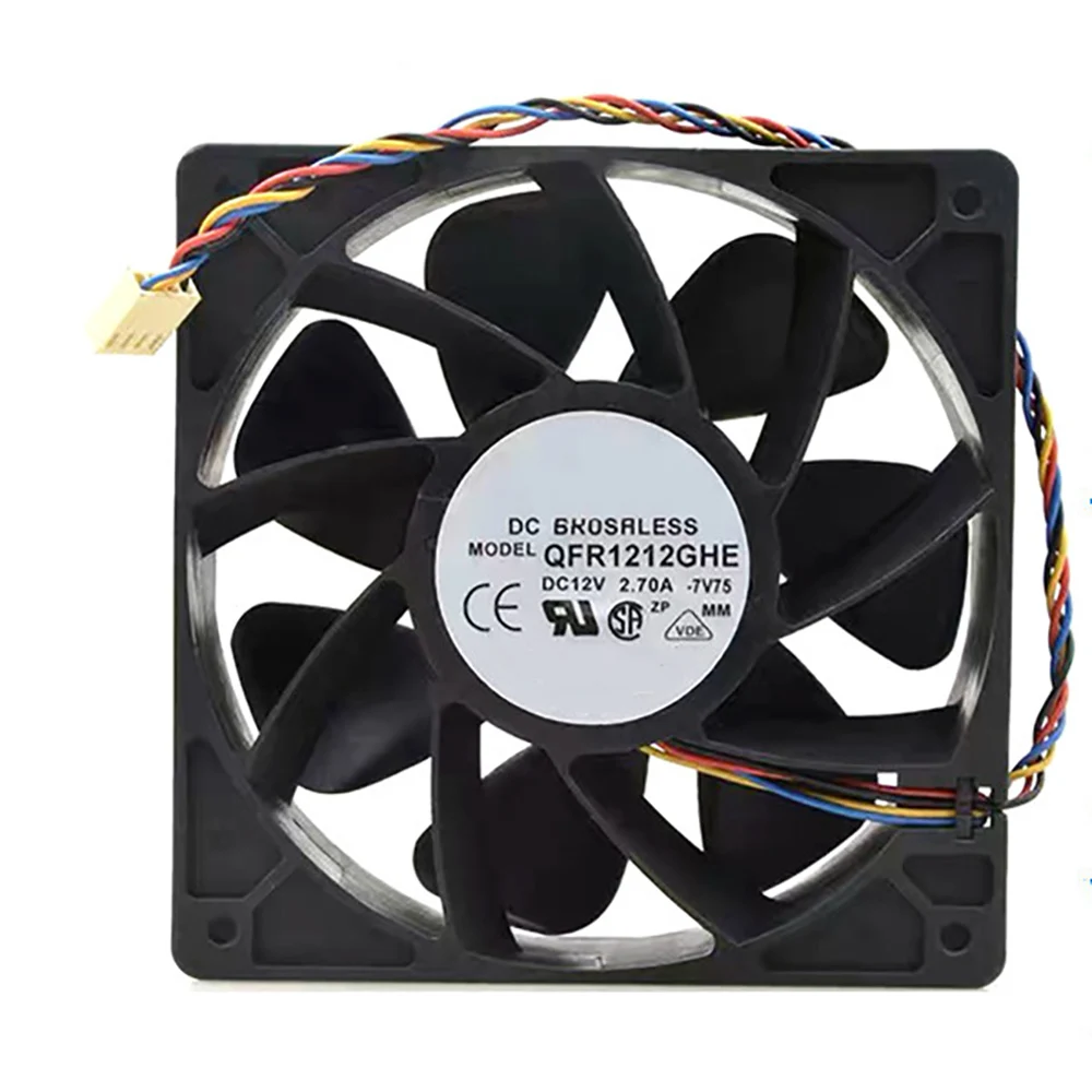 Новинка 1 шт. QFR1212GHE 12 В 12038 а 120 вентилятор охлаждения сервера 74Y5220 120*38 мм для