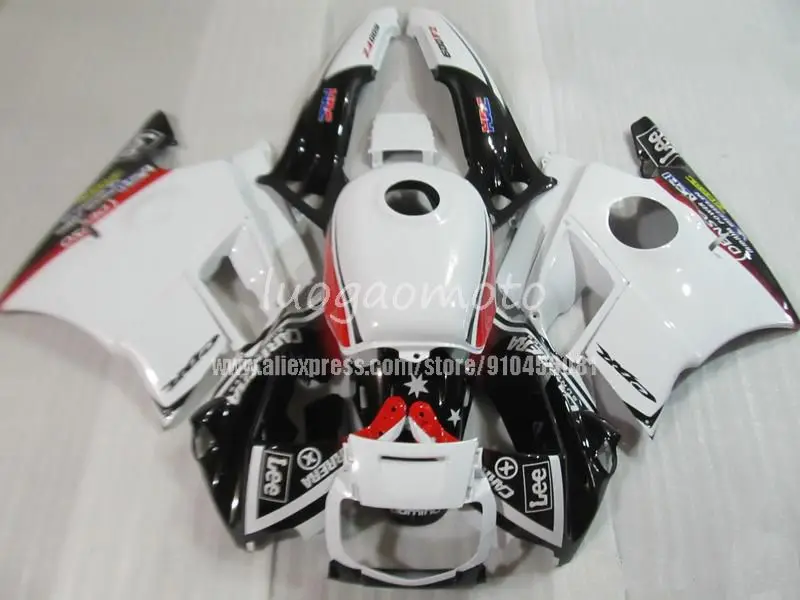 

Обтекатели из АБС-пластика для HONDA CBR600F2 91 92 93 94 CBR600F2 1991 1992 1993 1994 CBR 600 F2 91-94, Кузов мотоцикла, Белый # F43R