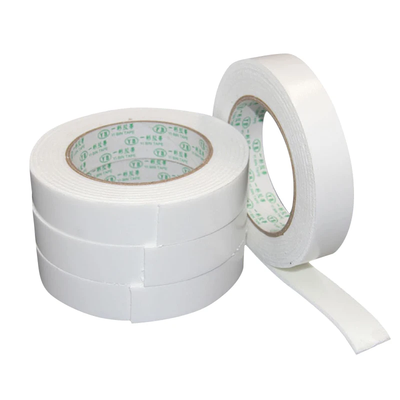 

3M/Roll Double Sided Foam Sponge Tape Acrylic Strong Adhesive Tape for Hardware Material 15 / 18 / 20 / 24 / 30 / 36 / 40 / 50mm