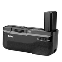 meike mk a6300 vertical multi power battery hand grip for sony a6300 a6000 a6400 a6100 camera work with 1 or 2 np fw50 battery