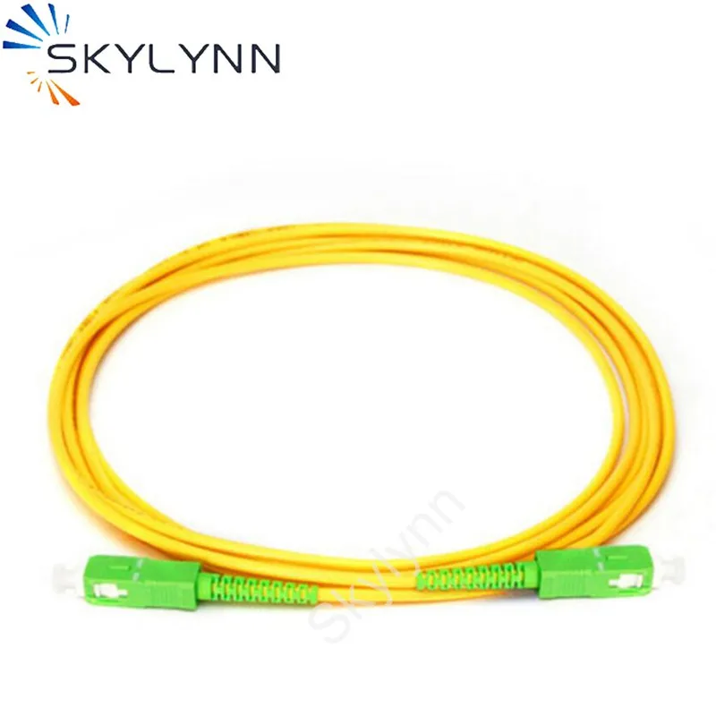 

Factory Inventory Clearance 50pcs 3 Meter Length SC/APC Single Mode G657A SX Core 2.0mm LSZH Jacket Fiber Optic Patch Cord