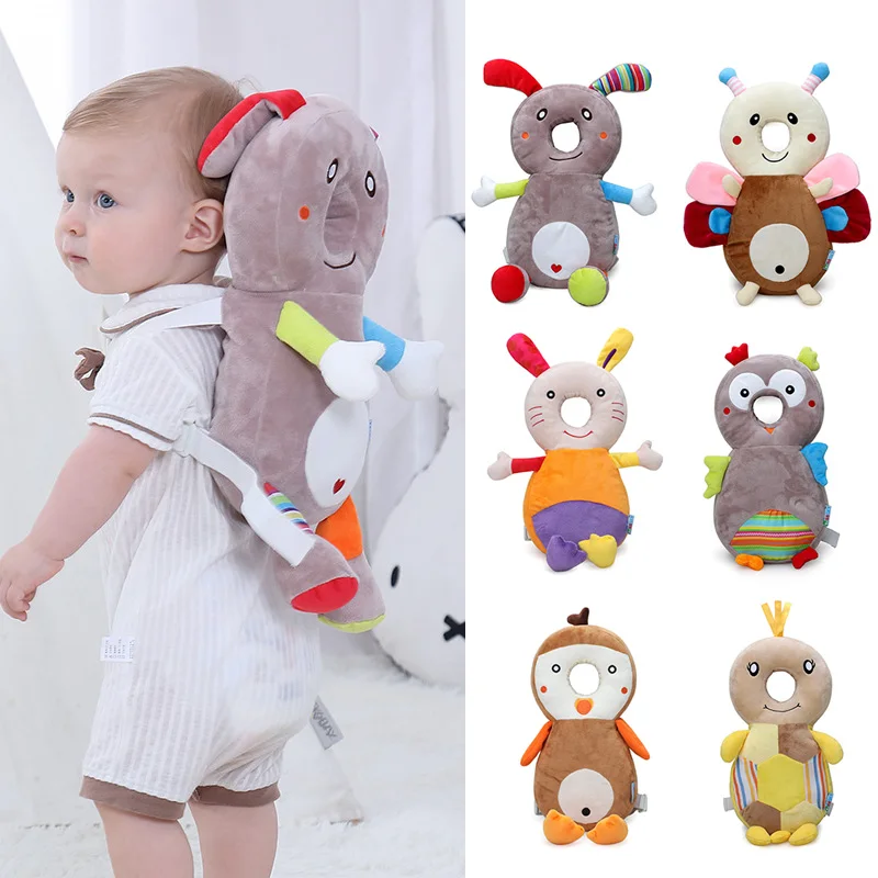 Защитная Подушка для головы малышей детская обучения ходьбе сидеть защита