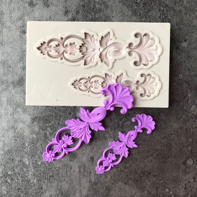 

1 Piece Border Silicone Mold Fondant Mold Cake Decorating Tools Chocolate Gumpaste Mould Cake Decorating Tools