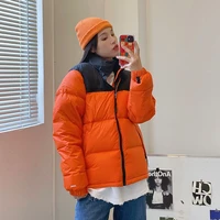 2021 coat winter new america north parkas mixed colors couple cotton coats casual stand collar warm down puffer jackets