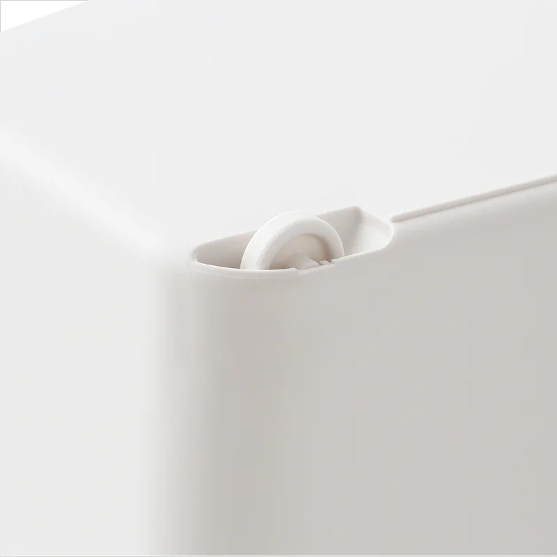 Kitchen Useful Special Storage Box Pulley Pot Cover Plastic Shelf Kitchenware White Spice Plate Rack | Дом и сад