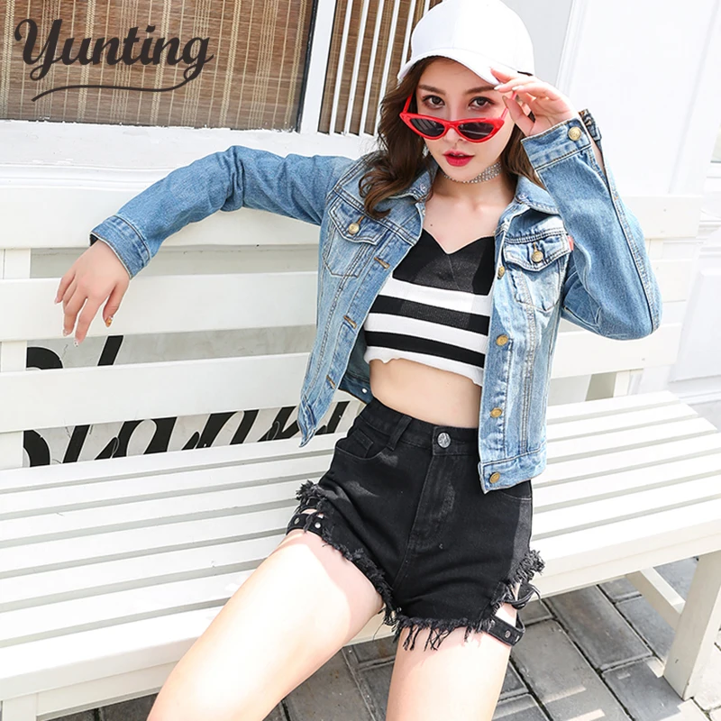 Однотонная классическая синяя куртка с отложным воротником и капюшоном для