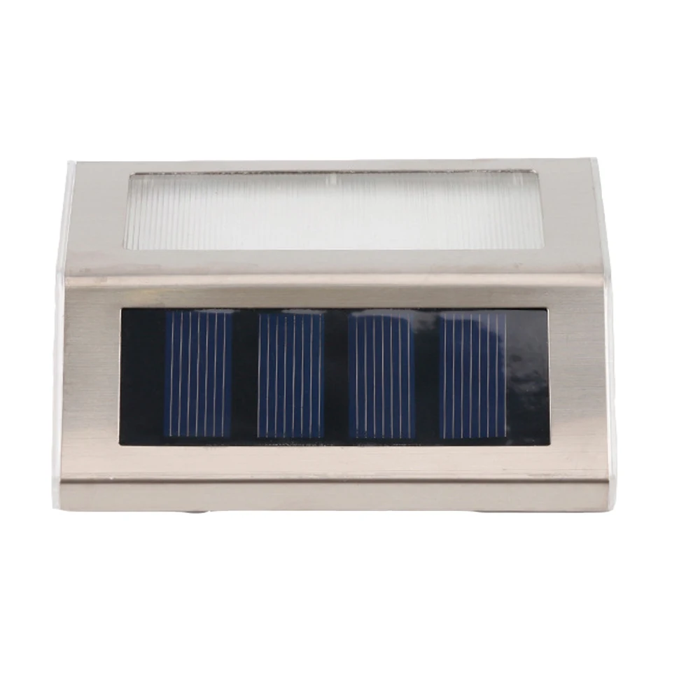 Беспроводной Солнечный коридор огни мини Супер Яркость 2/3LED Нержавеющая сталь