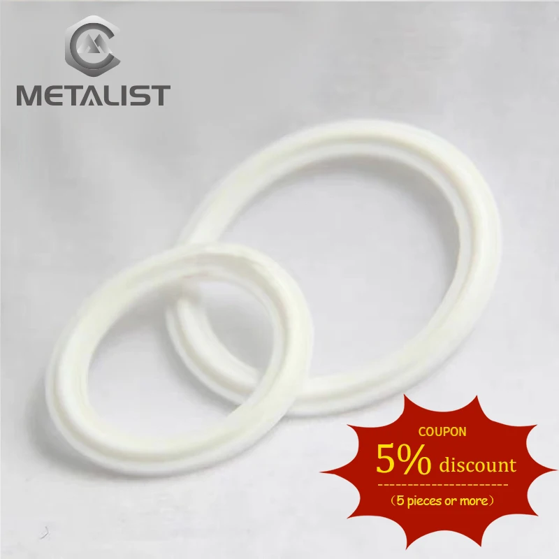 Металлист PTFE рифленая прокладка подходит для 45 мм. 51 мм трубы и 64 фланец OD