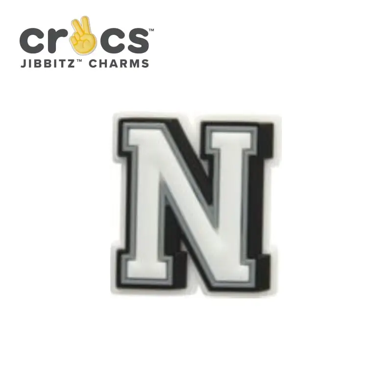 CROCS Jibbitz Letter N|Украшения для обуви| |