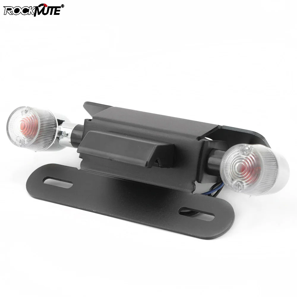 

License Plate Holder With Turn Signal For Honda MSX125 Grom 2013 2014 2015 MotorcycleTail Tidy Fender Eliminator LED Light