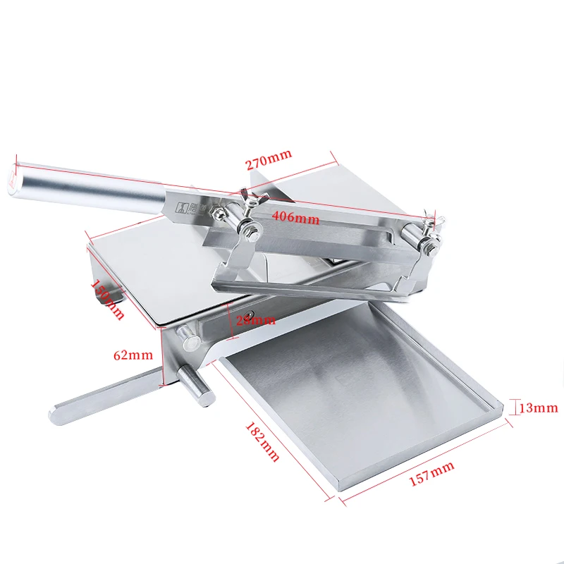 Семейная машина для резки мяса Кондитерская из нержавеющей стали баранина рулон
