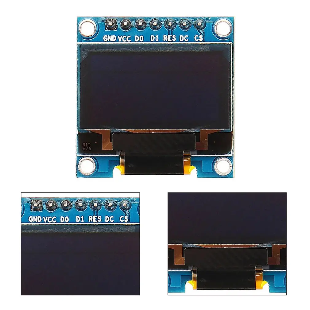 

Practical 0.96 Inch OLED Display Module X64 I2C IIC SPI 7 Pin Driver SSD1306 Chip Diy Kit OLED Display Module
