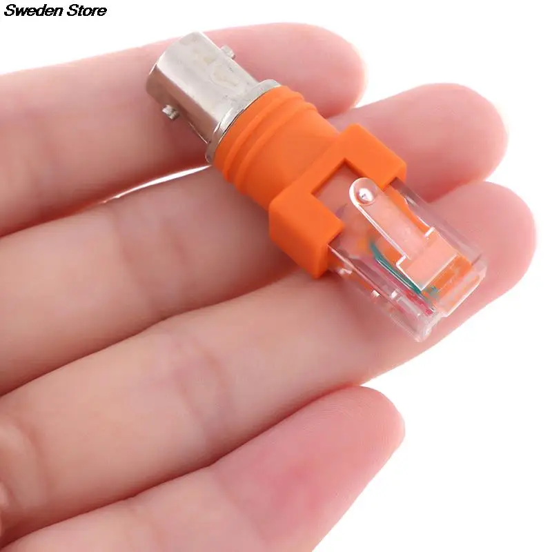 1pc BNC Female To RJ45 Male Coaxial Coax Barrel Coupler Adapter RF Connector | Обустройство дома