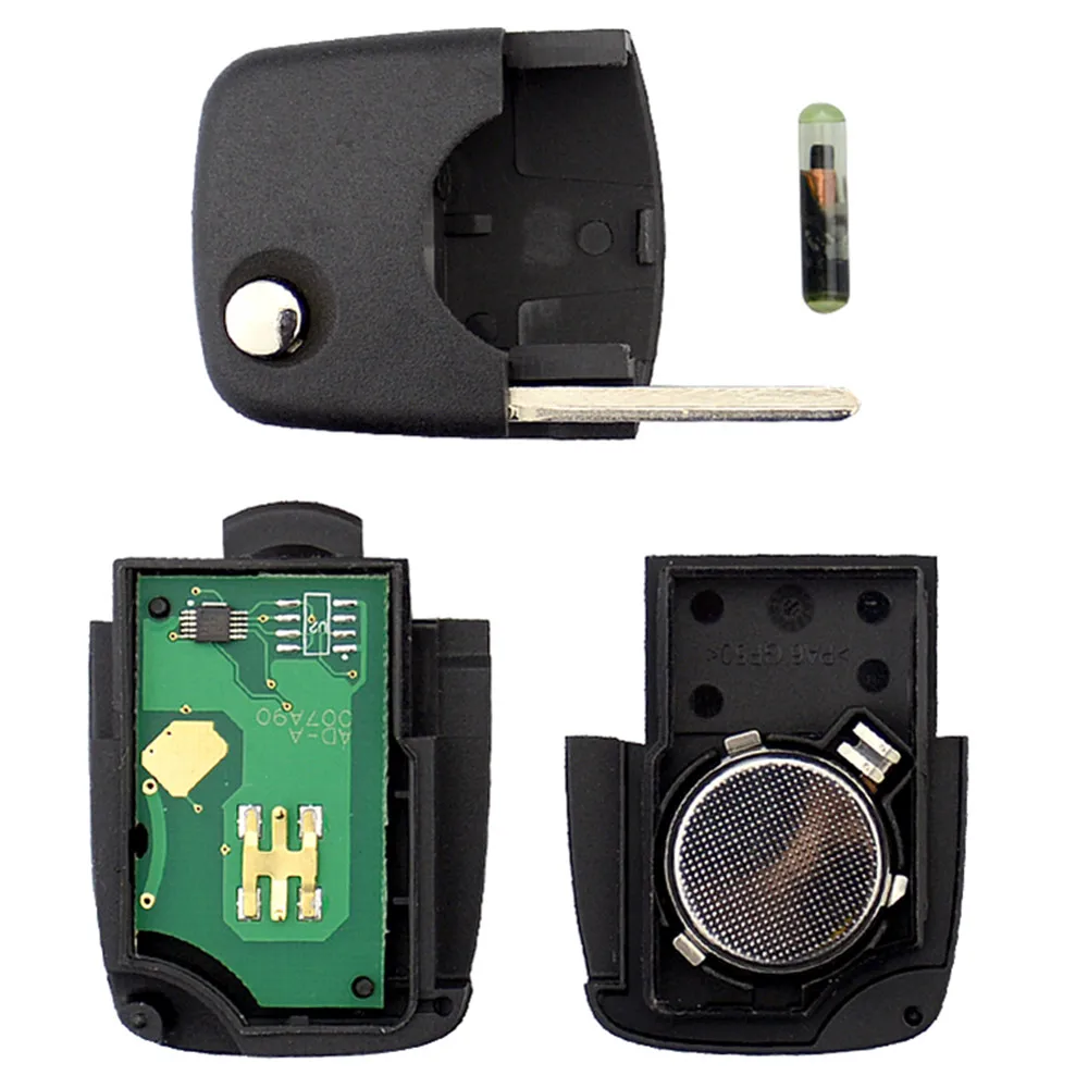 Пульт дистанционного управления XRSHKEY ключ с 3 кнопками 433 МГц ID48 чип 4D0837231N